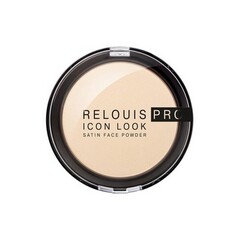 Пудра компактная  Relouis  PRO Icon Look satin face powder