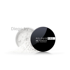 Пудра фиксирующая прозрачная Relouis PRO HD powder