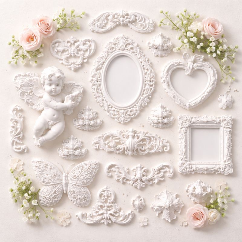 Отливки из пластика для декорирования