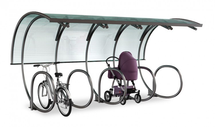 Парковки для колясок, велосипедов и самокатов