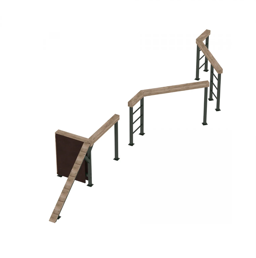 Универсальные полосы препятствий для улицы