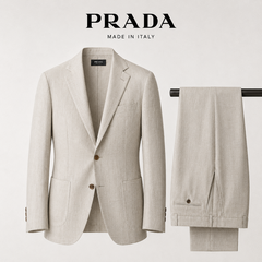 Мужские льняные костюмы Prada