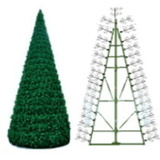 Каркасные уличные елки (до 115м) изображение