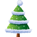 Заснеженная елка 210 см изображение