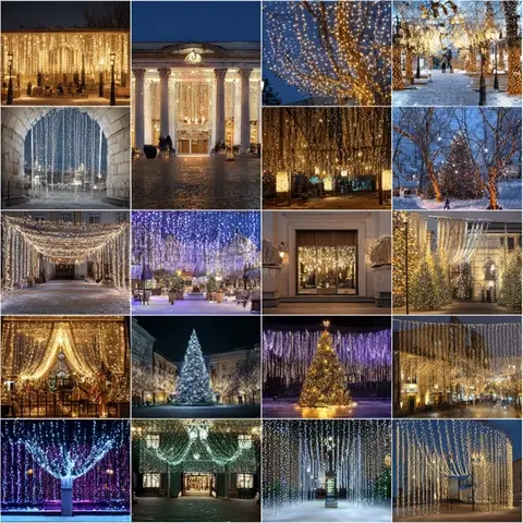 Гирлянды для улицы