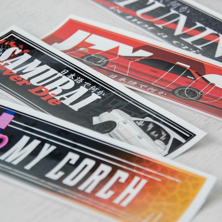 Turbo JDM наклейка
