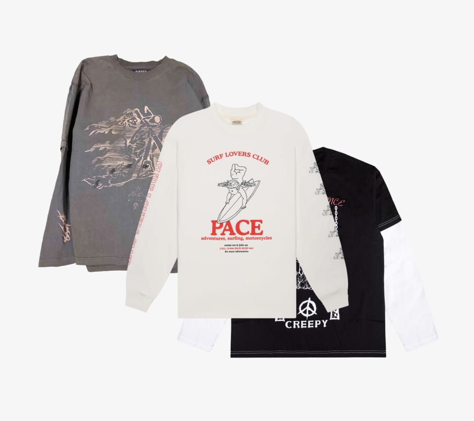 Коллекция одежды Лонгсливы