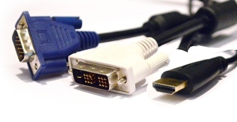 Кабели, провода, шнуры HDMI, VGA, RCA, DVI и др.