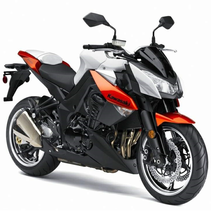 Кавасаки z1000 оранжевый 2013