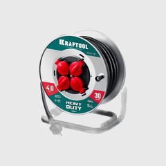 Удлинители KRAFTOOL K-325 на катушке
