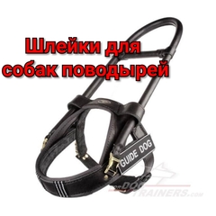 Шлейки для собака поводырей