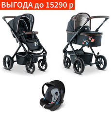 Moon Scala 2 в 1 + Cybex Aton Basic