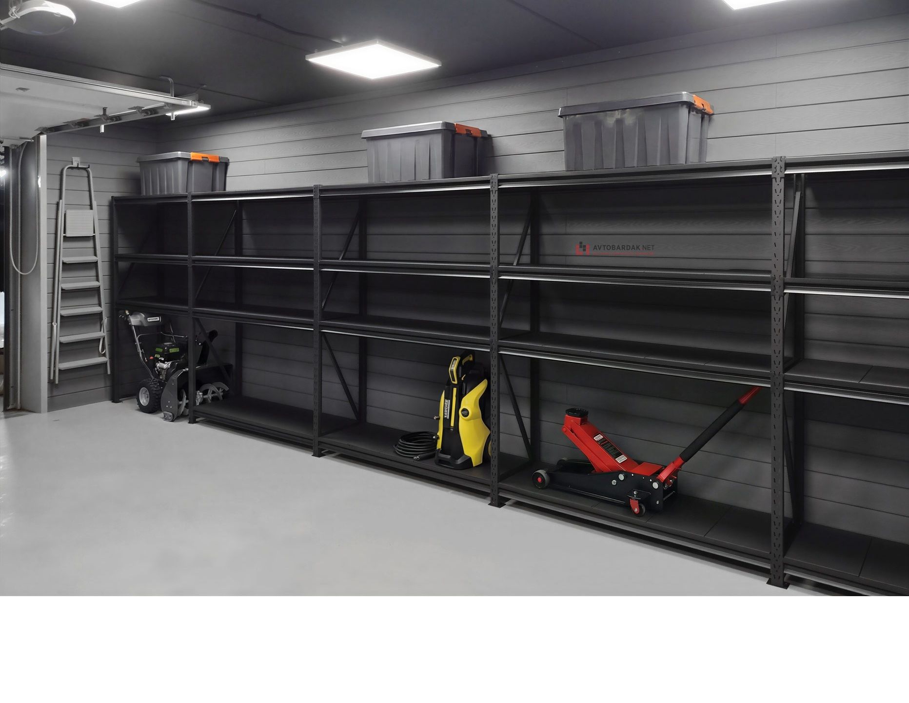 Полка для колес в напольный стеллаж / без балок (собери ряд полок)