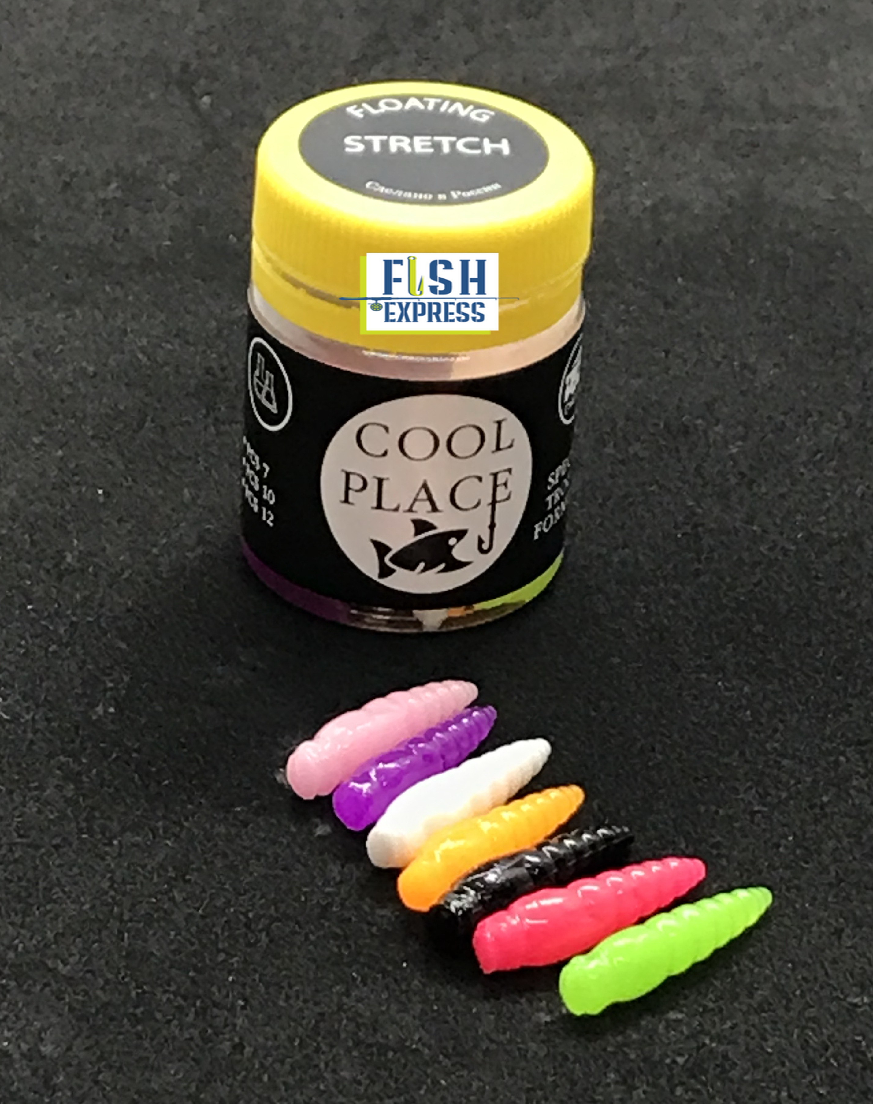 COOL PLACE ЛИЧИНКА FLOATING STRETCH 28мм