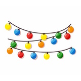 Гирлянды Уличные на елку изображение