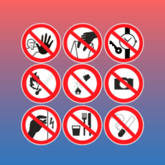 Запрещающие знаки