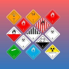 Знаки перевозки опасных грузов