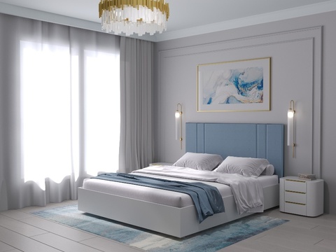 Кровати с мягким изголовьем