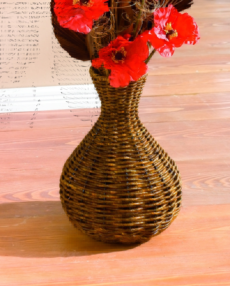 Декоративная вазочка. Плетеные вазы. Декоративные вазы. Плетеные вазы напольные. Декоративные вазы для интерьера.