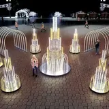 Фонтаны светящиеся изображение