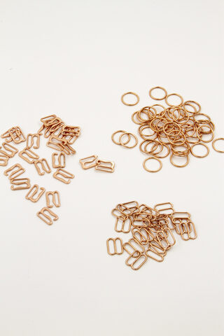 Бельевая фурнитура (крючки, регуляторы, кольца для бюстгальтера) оптом