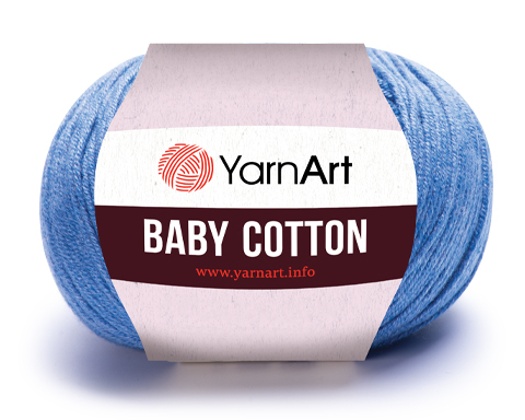 Baby Cotton (50% хлопок, 50% акрил, 50г/165м)