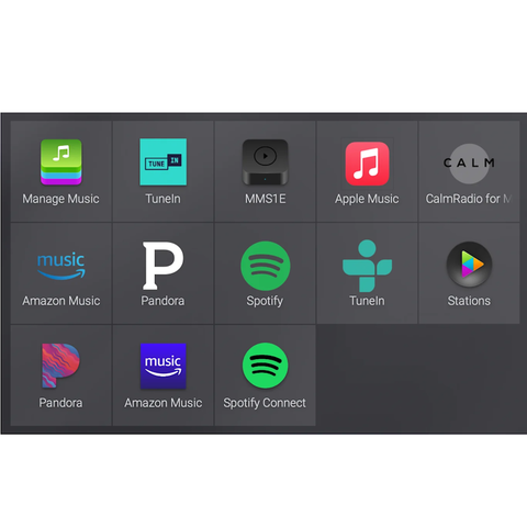 Control4: Аудио мультирум система