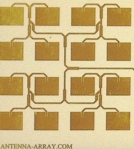 Antenna array X-band