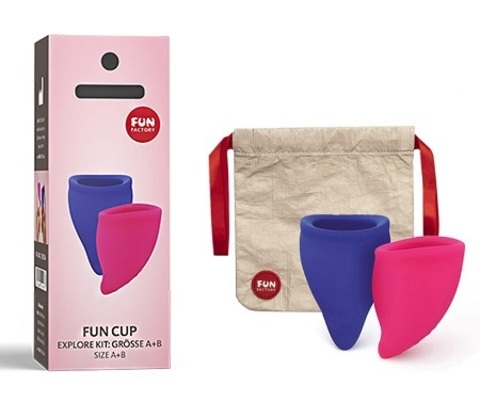 Менструальные чаши Fun Cup. Сделано в Германии