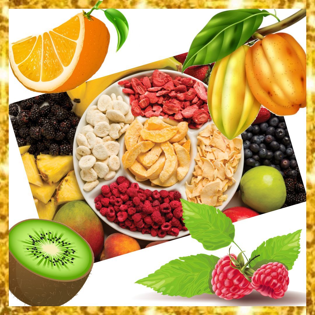 СУБЛИМИРОВАННЫЕ ЯГОДЫ И ФРУКТЫ