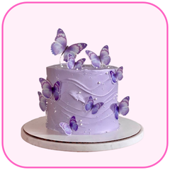 Бабочки для торта