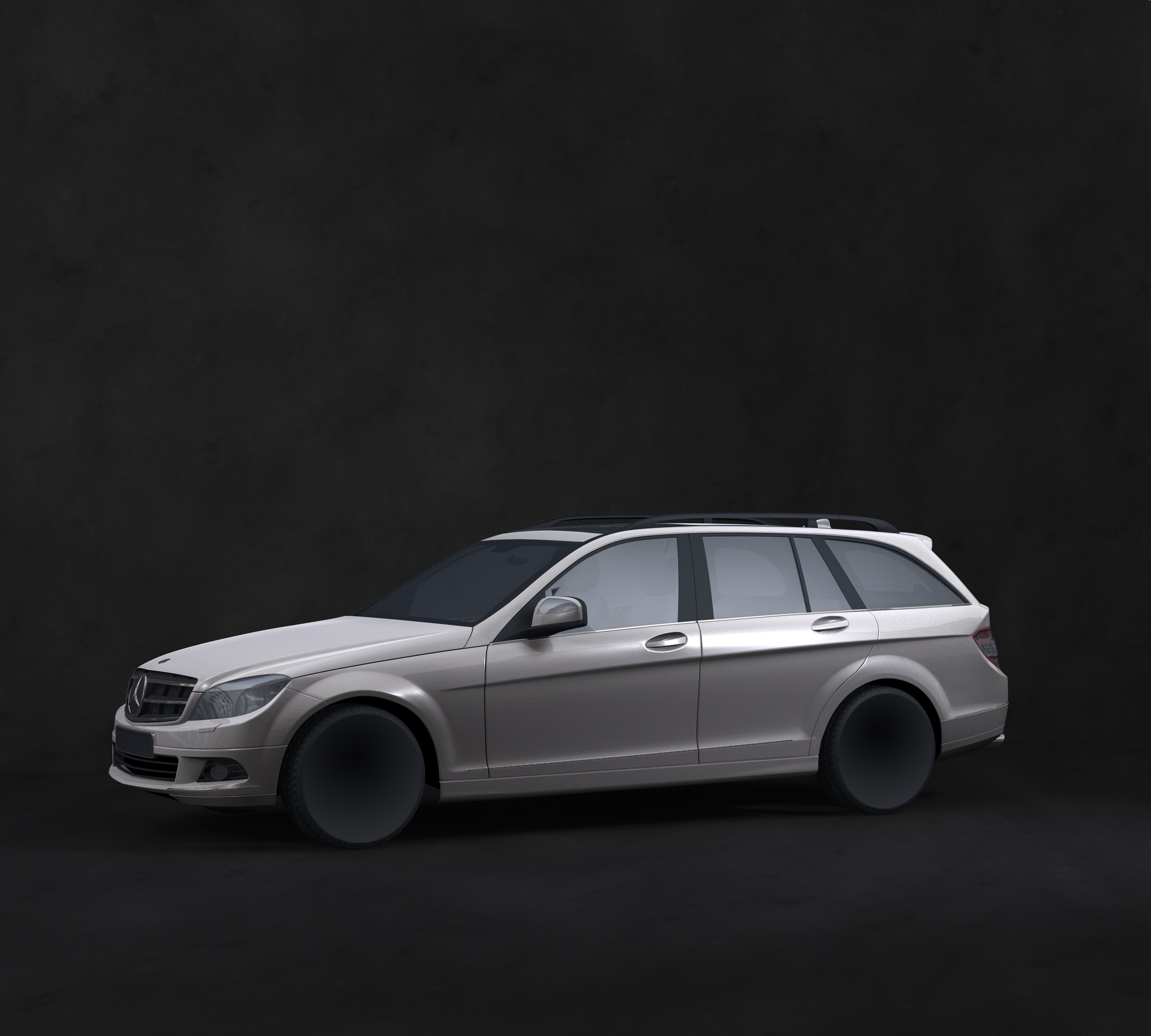 ST Höherlegungs-Kit Hinterachse 30mm Mercedes C-Klasse Lim