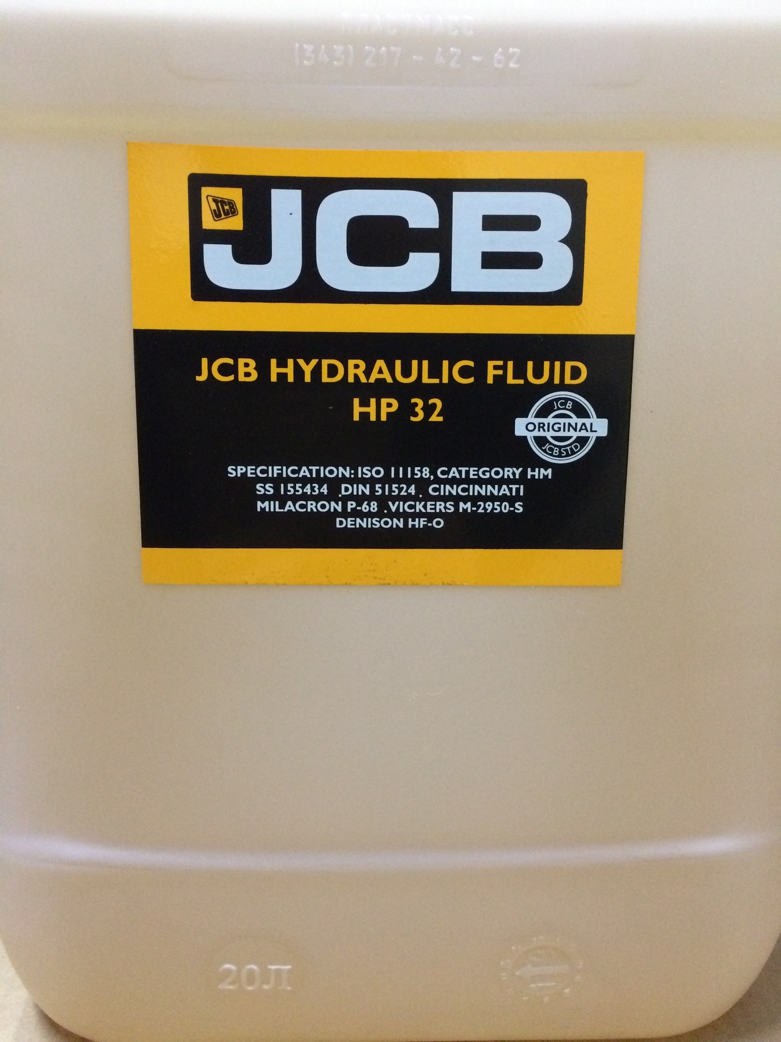 Масло гидравлики JCB 3CX 4CX купить в СПб
