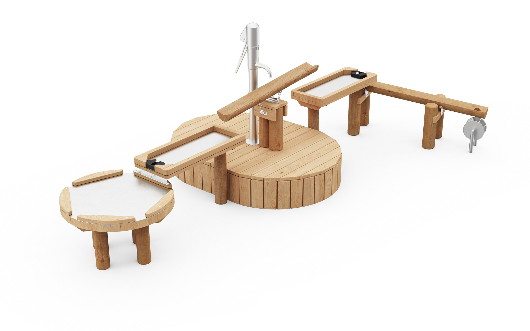 Площадки для игр с песком и водой