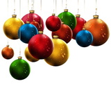 Игрушки на уличную елку изображение