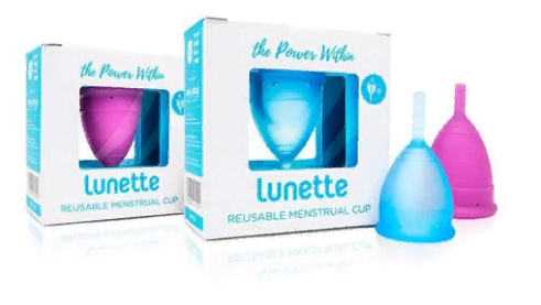 Менструальные чаши Lunette. Сделано в Финляндии
