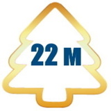 Уличные елки 22 м изображение