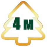 Уличные елки 4 м изображение