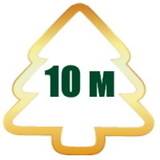 Уличные елки 10 м изображение