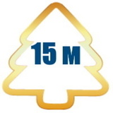 Уличные елки 15 м изображение