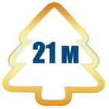 Уличные елки 21 м изображение