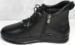 Ботинки кеды женские Evromoda 375-1019 SA Black