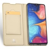 Чехол книжка-подставка Dux Ducis с магнитом для Huawei Y7p (Золото)