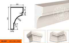 Фасадный карниз KB-350/1