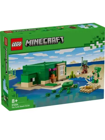 Конструктор Minecraft 21254 Черепаховый пляжный домик