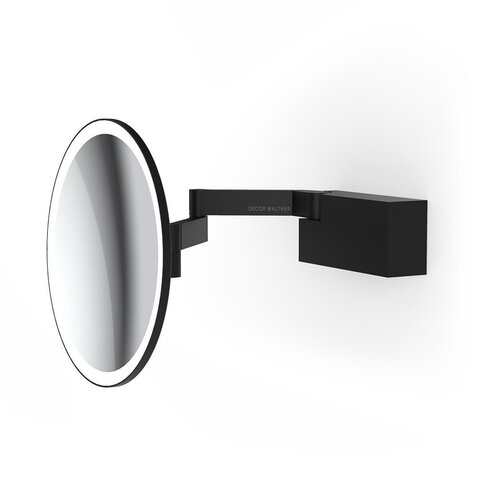 Decor Walther 0123160 Decor Walther VISION R Косметическое зеркало, черный матовый