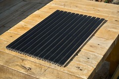 Придверная решетка Gidrolica Step – резиновая, 390×590 мм