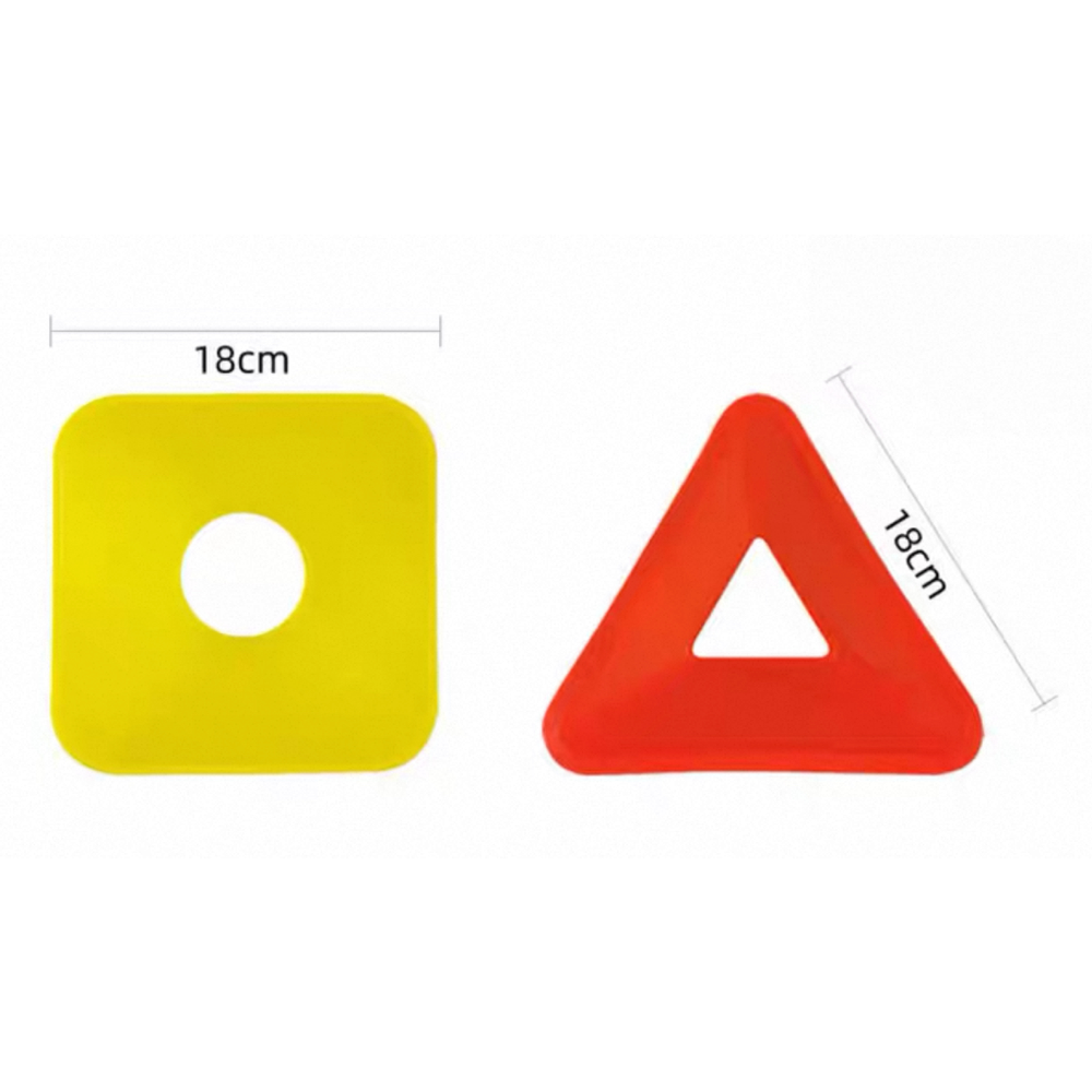 Набор фишек Sonice Logo Disc Red (triangle) (10шт)