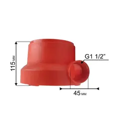 Корпус насоса водяного QUATTRO ELEMENTI D400 Zero (241-802-039)