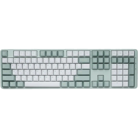 Клавиатура UGREEN KU103 (55817) USB Wired Mechanical Keyboard RU, кабеля: 1,6м, зеленый